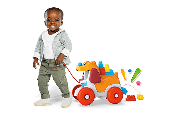 1才からのメガブロック パクパクブロックわんわん| Fisher-Price | mattel
