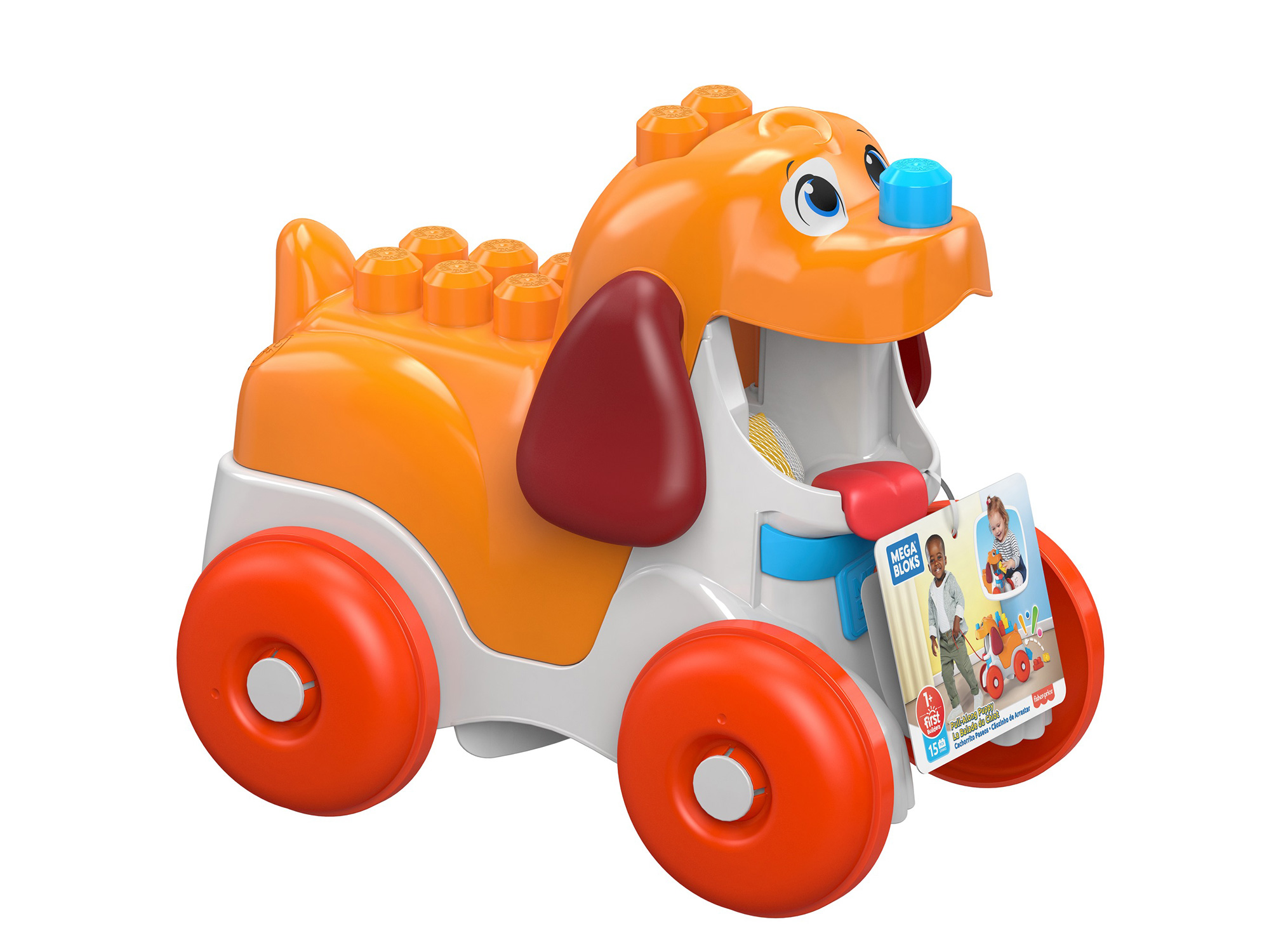 1才からのメガブロック パクパクブロックわんわん| Fisher-Price | mattel