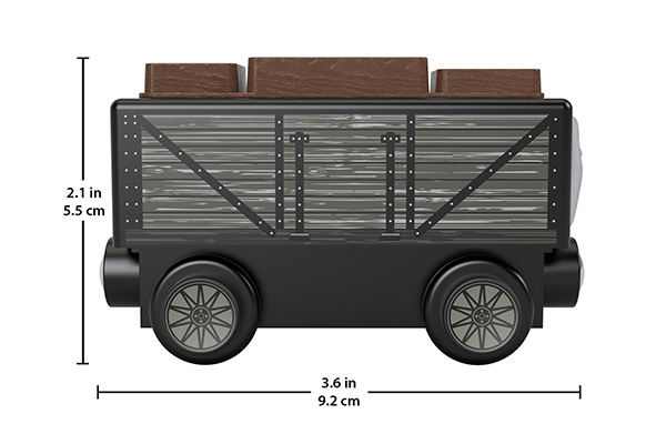 きかんしゃトーマス 木製レールシリーズ いたずら貨車 | Fisher-Price 