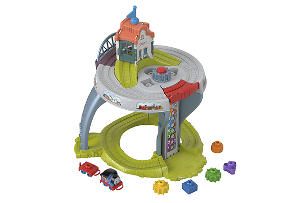 1.5才からのマイファーストトーマスきかんしゃトーマスを走らせよう！2層の線路テーブル | Fisher-Price | mattel