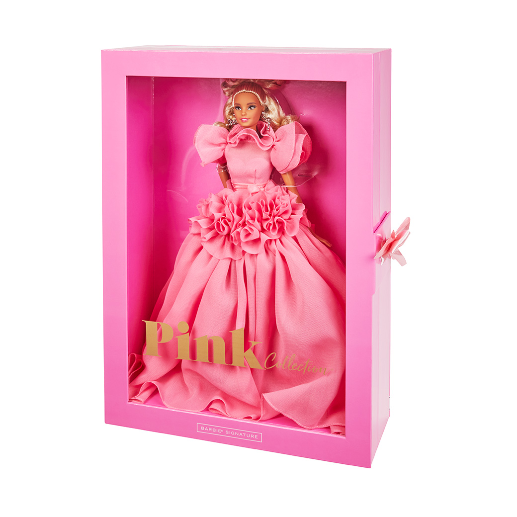 ピンクコレクションバービー人形