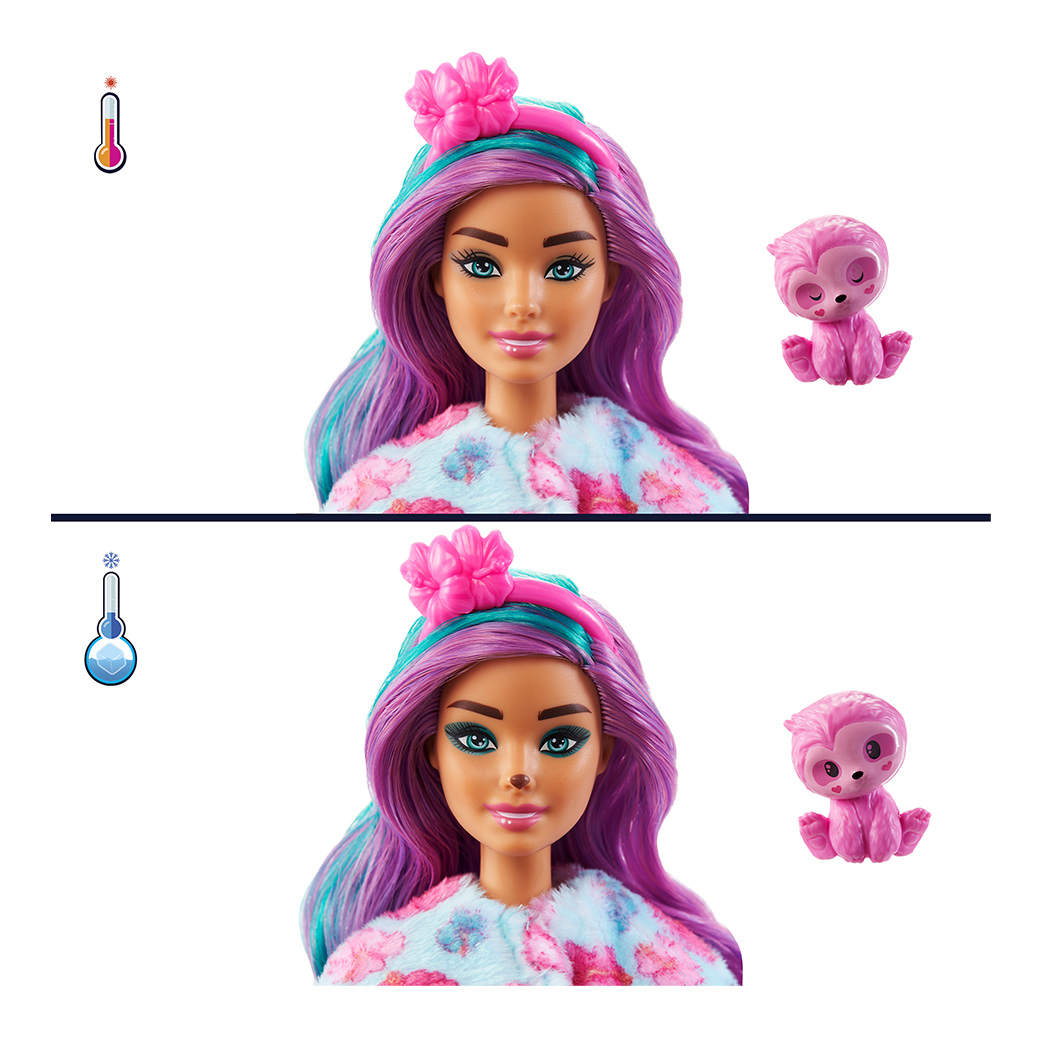 バービー バービー人形 Barbie Unicorn Doll with 7-Inch-Long Magenta