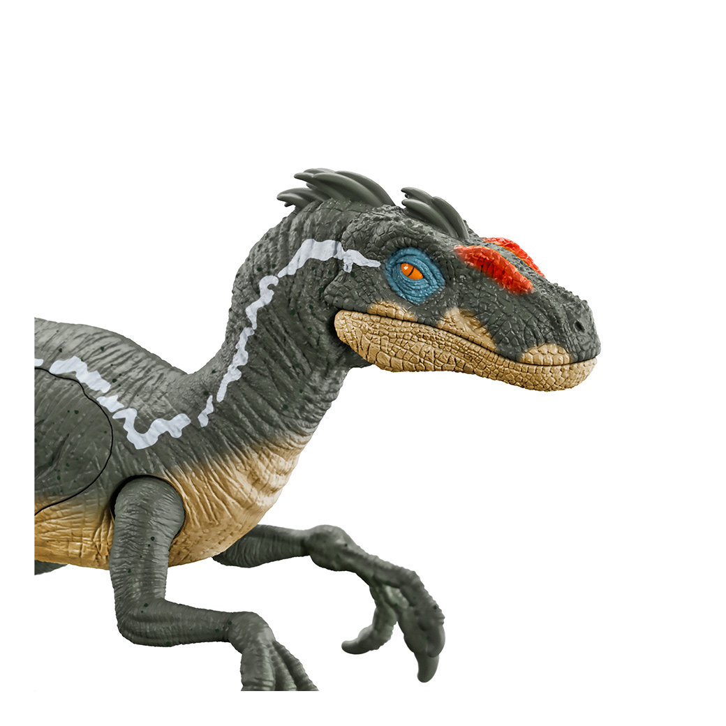 ジュラシック・ワールド ダメージ！ひかる ヴェロキラプトル | CORE SCALE | ジュラシックワールド Jurassic World | Mattel  マテル