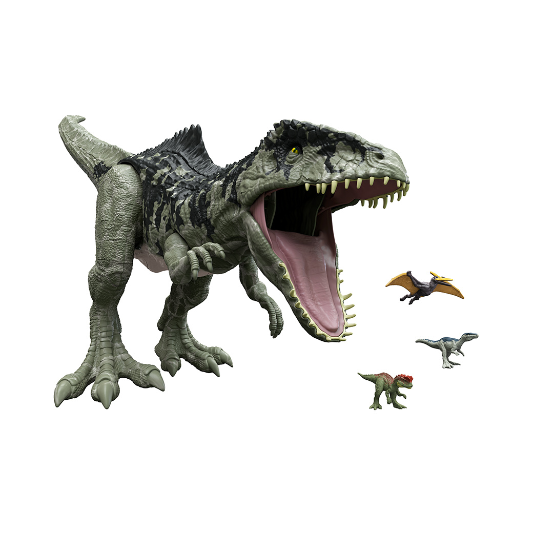 マテル　ジュラシックワールド　スーパービック！ギガノトサウルス 極美品ジュラシックワールド ギガノトサウルス GWD68 全長99cm