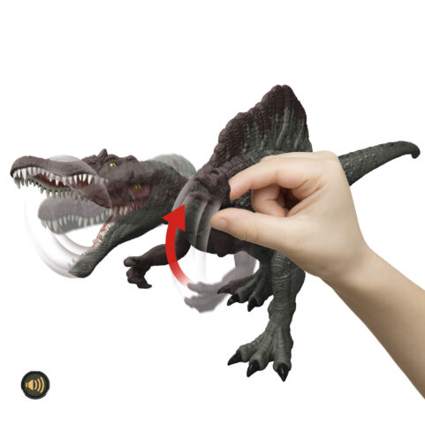 ジュラシック・ワールド ダメージ！ひかる スピノサウルス | CORE SCALE | ジュラシックワールド Jurassic World | Mattel  マテル