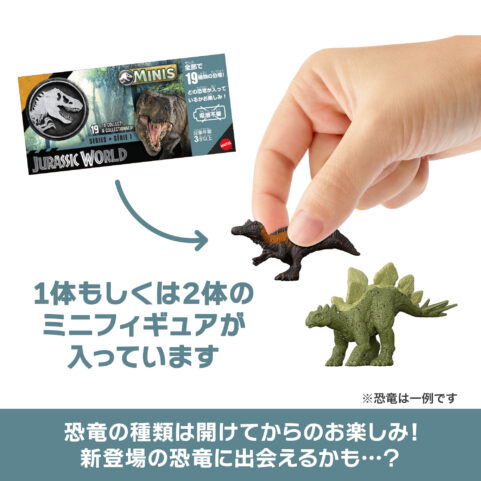 ジュラシック・ワールド ミニフィギュア ボックスアソート 2026 第1弾